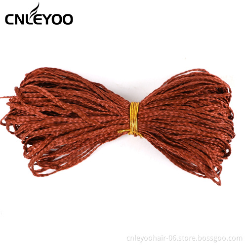 Red Brown ZiZi Box Braid Crochet Hair 28 Inch Wholesale Micro Crochet Box Braids For Women